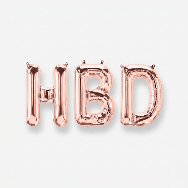 بادکنک فویلی سورتک مدل HBD پلاس کد STF1019 بسته 3 عددی