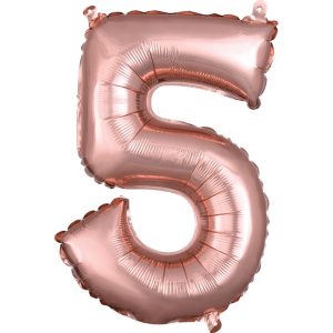 بادکنک فویلی مدل عدد 5 کد KP-16
