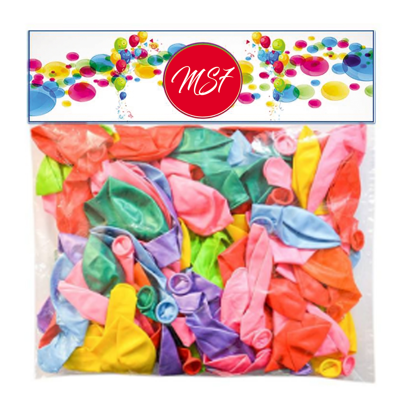 بادکنک طرح MS7 مجموعه 12 عددی