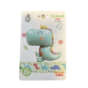 بادکنک فویلی اف زد مدل دایناسور مهربان کد dinosaur01