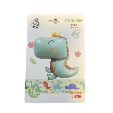 بادکنک فویلی اف زد مدل دایناسور مهربان کد dinosaur01
