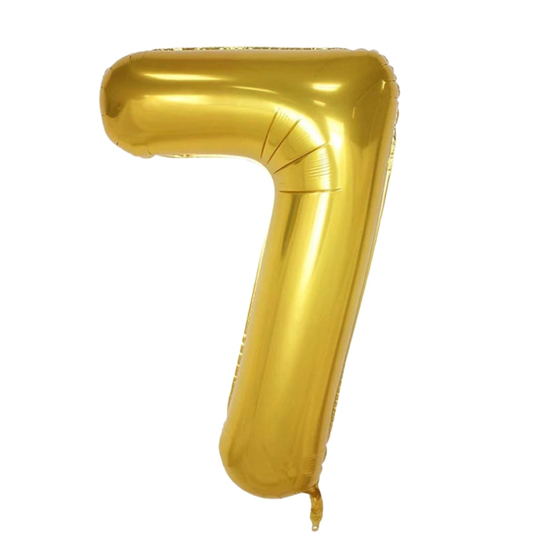 بادکنک فویلی مدل عدد 7 کد KP-48