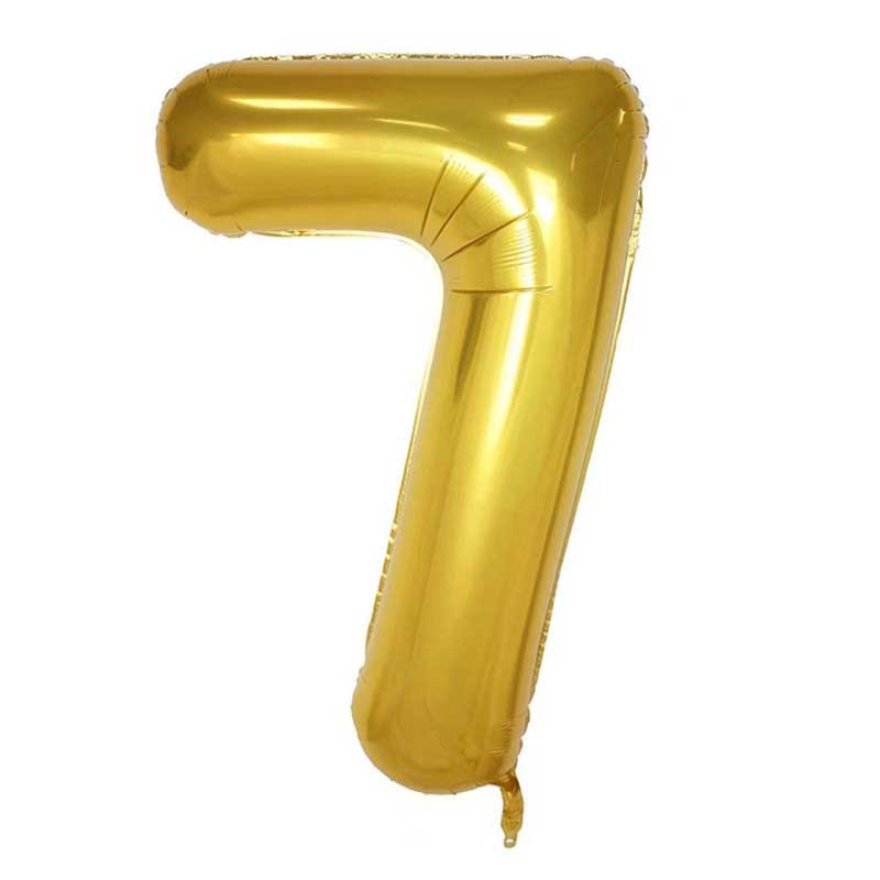 بادکنک فویلی مدل عدد 7