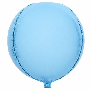 بادکنک فویلی مدل اوربز کد KP-3423-18in-blulow