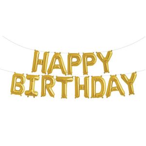 بادکنک فویلی مدل Happy Birth Day سایز 150