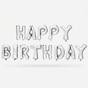 بادکنک فویلی مدل Happy Birthday