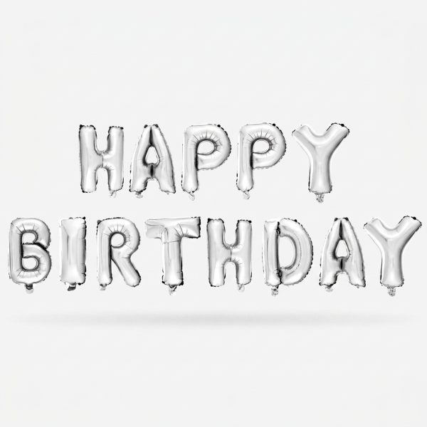 بادکنک فویلی مدل Happy Birthday