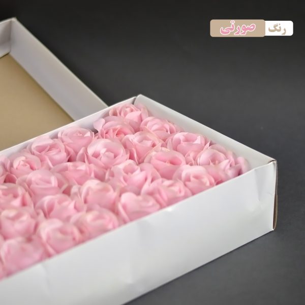 شاخه گل رز مصنوعی بسته 3 عددی ارتفاع 30 سانتیمتر وزن سبک 40 گرم مناسب تزئینات و دکوراسیون داخلی